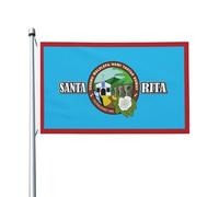 Bandiera di Santa Rita, bandiere per esterni, 3x5 piedi, bandiera bifacciale in poliestere resistente per casa, cortile, festival, decorazioni da giardino, bandiere di benvenuto