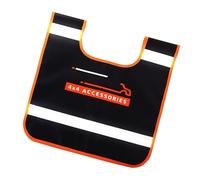 Bandiera Di Sicurezza | Bandiera Rimorchio Riflettente | Attrezzatura Di Salvataggio Cartello Antirimpiego Impermeabile Per Traino Camion Roulante Auto Avviso