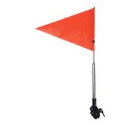 Bandiera di sicurezza per bicicletta - riflettenti | Striscione a visibilità retrattile | Bandiera impermeabile ad alta visibilità, segnalatore di segnale luminoso, bandiera per scooter con