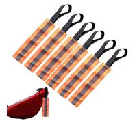 Bandiera di sicurezza per kayak | Bandiera di sicurezza da viaggio per kayak canoa - Kit di cinghie riflettenti ATV Moto Rimorchio Camion Bici Recumbent Canottaggio Bicicletta Kayak Carrello