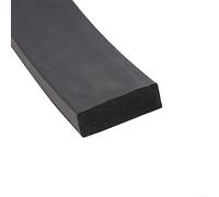 Bandiera di spugna laterale per porte e finestre s 1 Pcs Black EPDM Foam Square Sponge Sealing Strip For Cabinet Door, Multi Sizes 2-5m