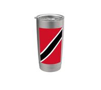 Bandiera di Trinidad e Tobago Bicchiere termico in acciaio inox doppia parete