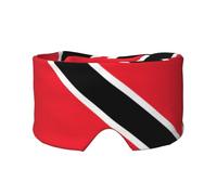 Bandiera di Trinidad e Tobago - Mascherina regolabile per occhi e paraorecchie, unisex, 68,1 x 10,9 cm, per interni ed esterni, per yoga