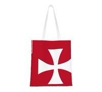 Bandiera di Wallis e Futuna Islands Totes. Tela leggera, doppi manici, elegante borsa tote da donna, perfetta per lo shopping, il lavoro e il trasporto quotidiano.