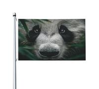 Bandiera double-face con scritta "The confusion of giant pandas", 0,9 x 1,5 m, resistente, per esterni e giardino, perfetta per camera da letto e giardino