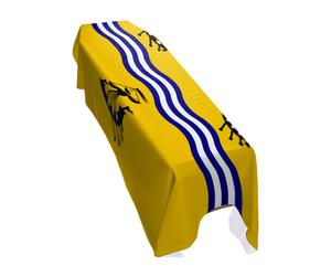 Bandiera drappo bara delle isole occidentali Ebridi esterne - realizzata su...