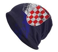 Bandiera e Mappa della Croazia Berretto per Orgoglio croato Cappello per chemio Cappello per Il Cancro Cappelli a Maglia Cappelli Larghi per Sciarpe Larghe per Adulti Donna Uomo