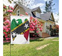 Bandiera Eagle Saint Kitts bifacciale 28x40 pollici decorazione per esterni