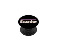 Bandiera Ecuador retrò rosso PopSockets PopGrip Adesivo