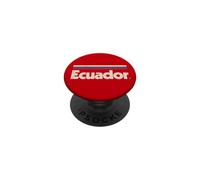 Bandiera Ecuador retrò rosso PopSockets PopGrip Adesivo