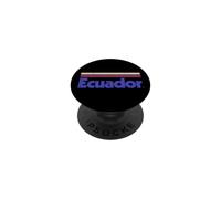 Bandiera Ecuador retrò rosso PopSockets PopGrip Adesivo