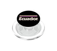Bandiera Ecuador retrò rosso PopSockets PopGrip per MagSafe