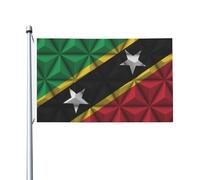 Bandiera Effect of the St. Kitts and Nevis Bandiere 90X150cm