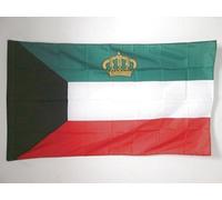 Bandiera Emiri Standard Of Kuwait Kuwaiti Kingdom Bandiera Di Benvenuto Tessuto Da Esterno Striscione All'Aperto, Per All'Aperto Al Coperto, Balcone, Feste Strada, 90x150cm
