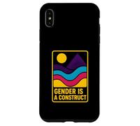 Bandiera Enby LGBTQ+ unisex per spettro di genere non binario Custodia per iPhone XS Max