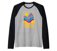 Bandiera Enby LGBTQ+ unisex per spettro di genere non binario Maglia con Maniche Raglan