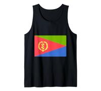 Bandiera Eritrea Stato dell'Eritrea Corno d'Africa Mar Rosso Canotta