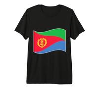 Bandiera Eritrea Stato dell'Eritrea Corno d'Africa Mar Rosso Maglietta Premium