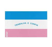 Bandiera Espírito Santo Diverse Misure in Poliestere 60 x 240 cm 5. 1 occhiello per ogni angolo