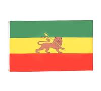 BANDIERA ETIOPIA CON LEONE 90x60cm - BANDIERA ETIOPE 60 x 90 cm - AZ FLAG