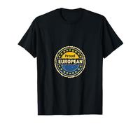 Bandiera Europea Orgoglio Unione Europea Maglietta