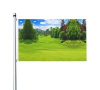 Bandiera festiva su entrambi i lati, 9 x 1,5 m, con stampa campo da golf di Vancouver, con occhielli, adatta per decorazioni per la casa e l'esterno