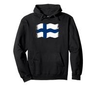 Bandiera Finlandia di Giorno Finlandia o Orgoglio Finlandese Felpa con Cappuccio