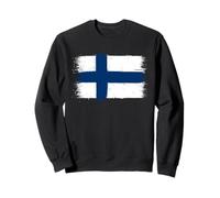 Bandiera Finlandia per Giornata Finlandia o Fiero Finlandese Felpa