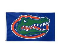 Bandiera Florida Gators 3 x 5, realizzata da Wincraft, per interni ed esterni, estremità cucite, occhielli in ottone