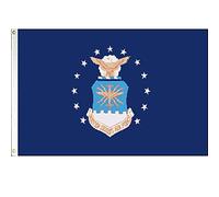 Bandiera Forza Degli Stati Uniti Coutures Doubles Garden Flag Colore Vivido Bandiere Pirata Per Raduni Conferenza Esterno 3X5Ft