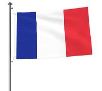 Bandiera Francia Welcome Garden Flag Bandiere Bifacciali 2x3 per Esterni, per Cortile Patio Prato Esterno