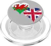 Bandiera Gallese Union Jack Per Orgoglio Galles Regno Unito PopSockets PopGrip per MagSafe