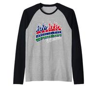 Bandiera Gambia Is Always Home Flames Gambian Pride Maglia con Maniche Raglan