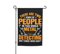 Bandiera Garden There Are Two Kinds People In This World Con 2 Occhielli Bandieradacortile Resistente Alle Intemperie Striscione Da Giardino Per Letto Prato Celebrazioni 12X18 Inch