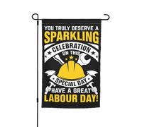 Bandiera Garden You Truly Deserve A Sparkling Celebration On This Special Day Con 2 Occhielli Outdoorbandiera Appendere Segnali Da Giardino Per Estate Casa Prato 12X18 Inch