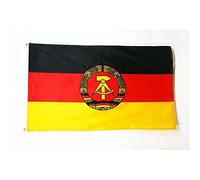 BANDIERA GERMANIA EST 90x60cm - BANDIERA REPUBBLICA DEMOCRATICA TEDESCA - RDA 60 x 90 cm - AZ FLAG