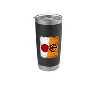 Bandiera giapponese Sikh Punjabi Khalsa Pride Design Bicchiere termico in acciaio inox doppia parete