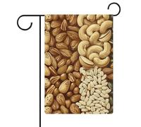 Bandiera Giardino Various Nut Patterns Bandiere Decorative Inalterabile Bandiera Da Cortile With Vivid Color Poliestere Per Festa Esterna 30X45Cm