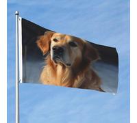 Bandiera Golden Retriever 2x3 Ft Double Sided No Fade Welcome Garden Flag Yard Flag Con Ottone Outdoor Banner Decor Per Cortile Portico Prato Decor