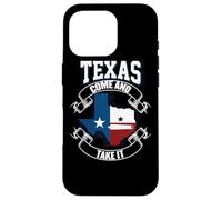 Bandiera Gonzales della rivoluzione dei cannoni del Texas Come and Take It Custodia per iPhone 16 Pro