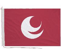 Bandiera Hiroshima con corda e levetta - fatta a mano nel Regno Unito