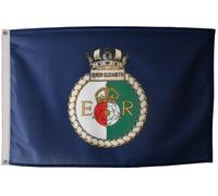Bandiera HMS Queen Elizabeth Royal Navy con occhielli - MOD LICENSED -...