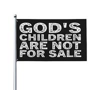 Bandiera "I figli di Dio sono in vendita" 3x5 per la casa, decorativa, da giardino, per esterni, striscioni, insegne