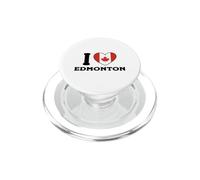 Bandiera I Love Edmonton Canada a forma di cuore PopSockets PopGrip per MagSafe