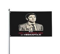 Bandiera ICE Out of Minneapolis per esterni 4x6 FT Minneapolis sindaco Jacob Frey bandiere da giardino grandi insegne da giardino decorazione