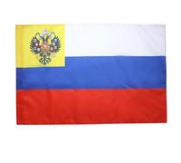 BANDIERA IMPERIO RUSO 1914-1917 150x90cm - BANDIERA STORICA DELLA RUSSIA 90 x 150 cm foro per asta - AZ FLAG