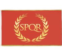 BANDIERA IMPERO ROMANO 150X90Cm - BANDIERA SPQR 90 X 150 Cm -