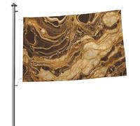 Bandiera in marmo dorato 2 x 3 ft stampa su entrambi i lati bandiera da giardino bandiere di benvenuto per esterni bandiera per esterni banner cartelli per interni cortile decorazione per vacanze