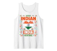 Bandiera Indiana Costume Idea per Donne Bandiera Indiana a Tema Canotta