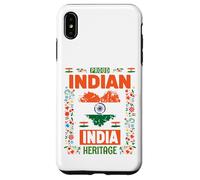 Bandiera indiana costume idea per donne bandiera indiana a tema Custodia per iPhone XS Max